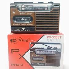 رادیو اسپیکر بلوتوثی و ضبط کاست پوکسینگ PuXing مدل PX-336BT