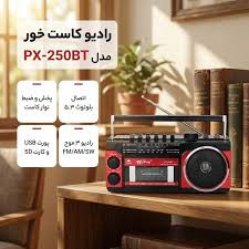 رادیو ضبط کاست خور پیوکسینگ مدل RX250BT
