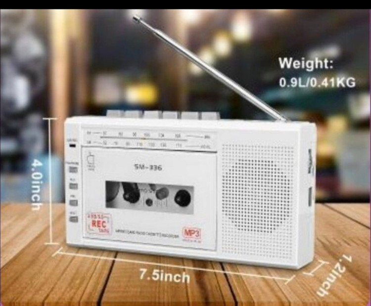 رادیو کاست خور پوکسینگ مدل RX-3500BT بلوتوثی