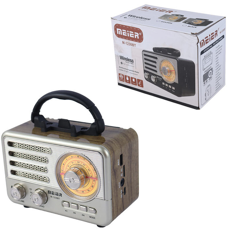 رادیو اسپیکر بلوتوثی مییر مدل M-1230BT