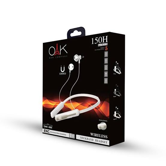هدست گردنی OAK مدل N95 با عمر باتری 150 ساعت