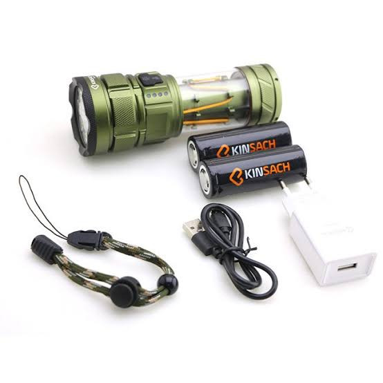 چراغ قوه فانوسی کینساچ مدل KS-A19 با لامپ LED