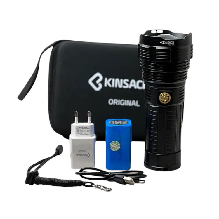 چراغ قوه کینساچ مدل KS-G70 زومدار