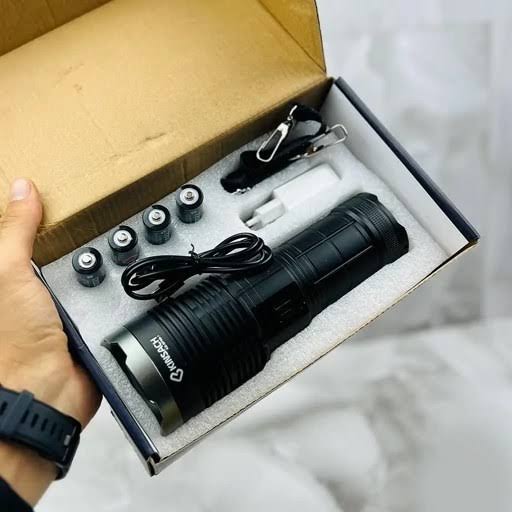چراغ قوه کینساچ مدل KS-SP69-1 زوم دار با نور مهتابی