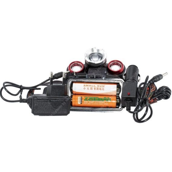 چراغ پیشانی هدلایت مدل rotary zoom سه لامپ