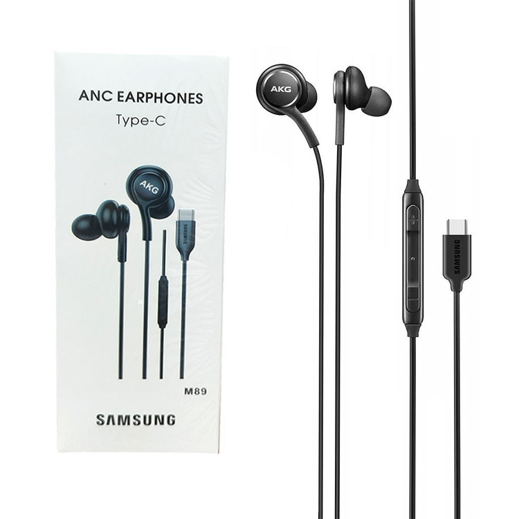 هدفون سیمدار میکروفن دار سوکت Type C Samsung ANC EARPHONES M89