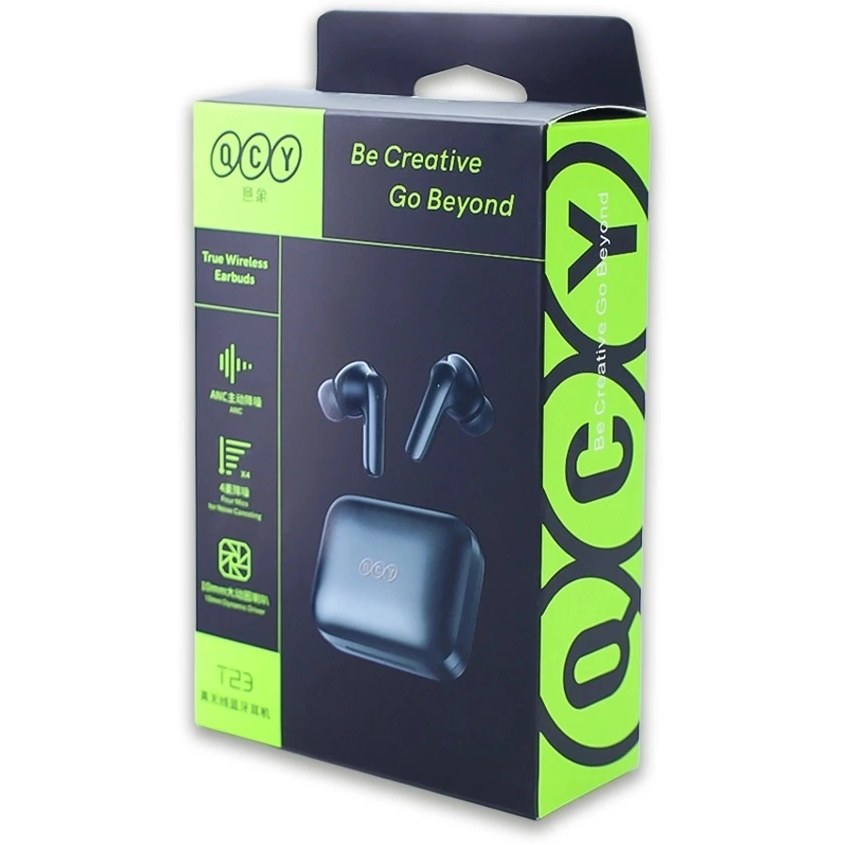 هندزفری بی سیم شیائومی مدل QCY T23 با باتری 400 میلی آمپر و ضد آب IPX5