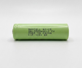 باتری لیتیوم یون maxcell AA_1200mah_1.2V