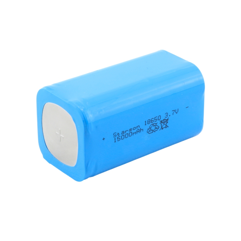 باتری چهار سل لیتیوم یون 3.7V سایز 18650 ظرفیت 15000mAh