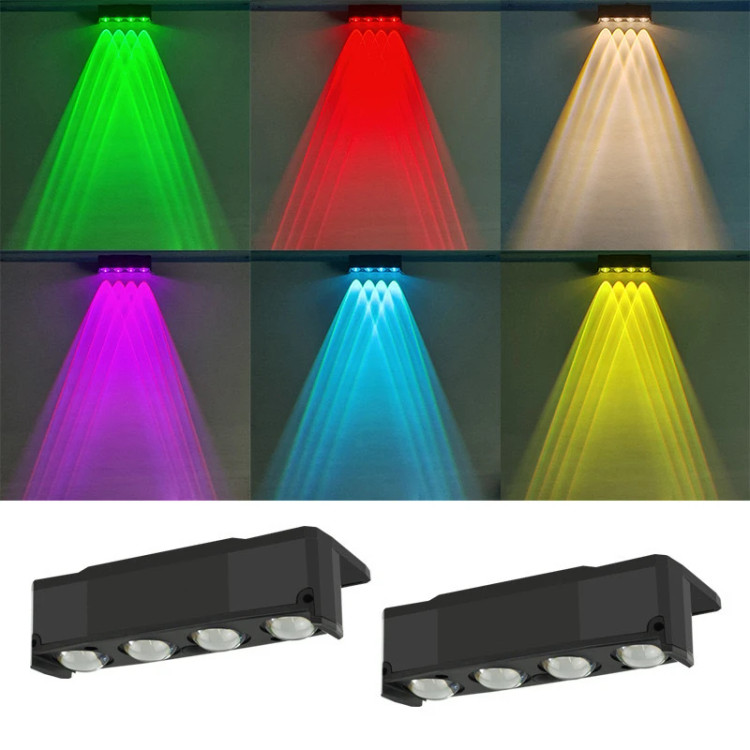 چراغ دیواری خورشیدی مدل MY-85080-8 RGB