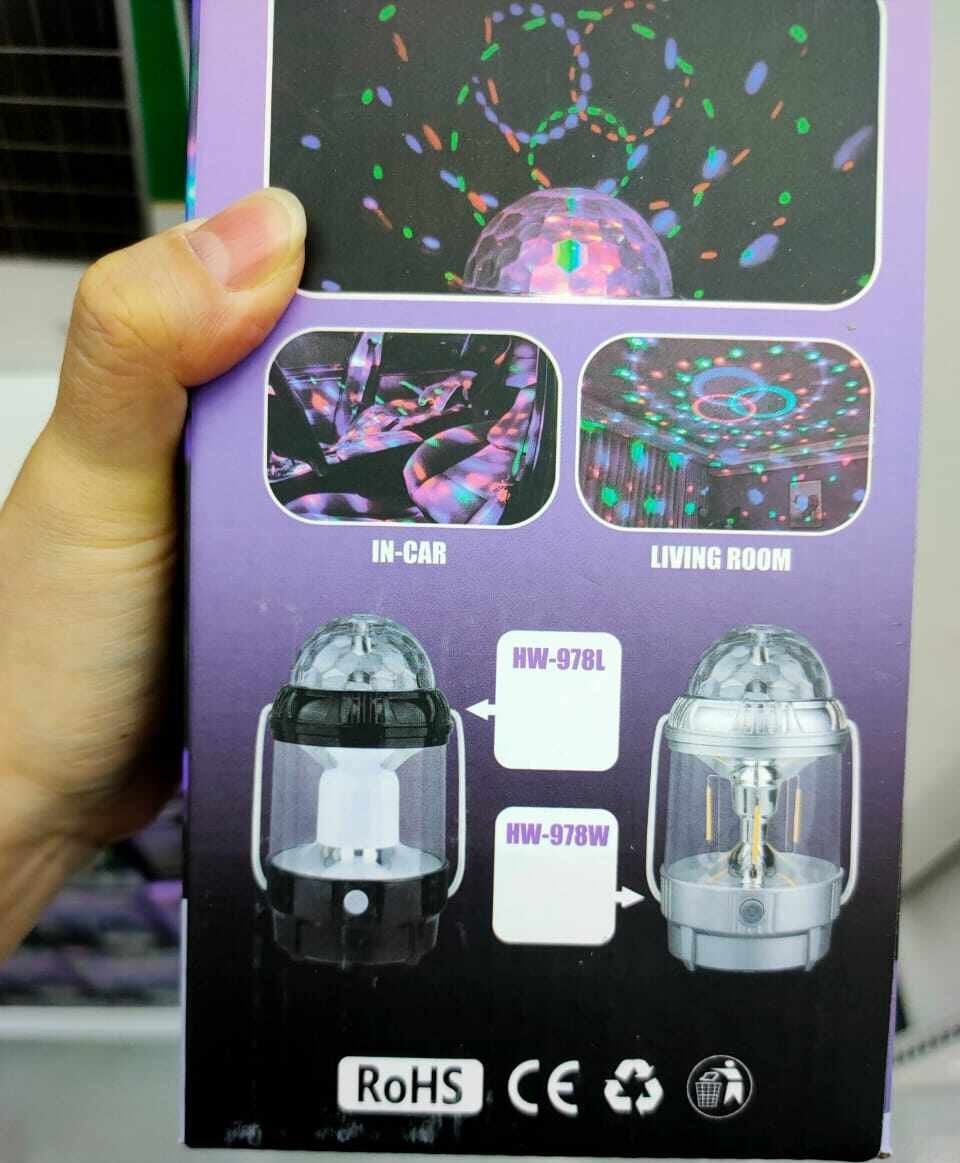 چراغ پاوربانک دار HW-978W