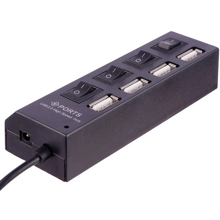 هاب 4 پورت USB 2.0 کلید دار مدل Hi-SPEED