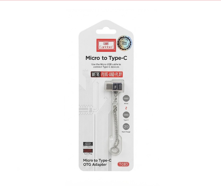 مبدل ارلدام مدل TC03 microUSB به Type-C