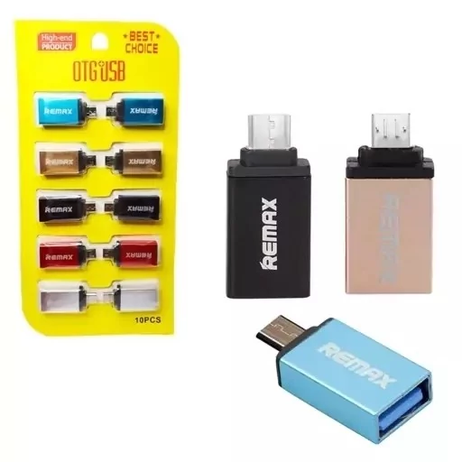 تبدیل USB OTG به تایپ سی مناسب موبایل