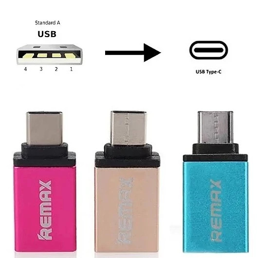 تبدیل USB OTG به تایپ سی مناسب موبایل