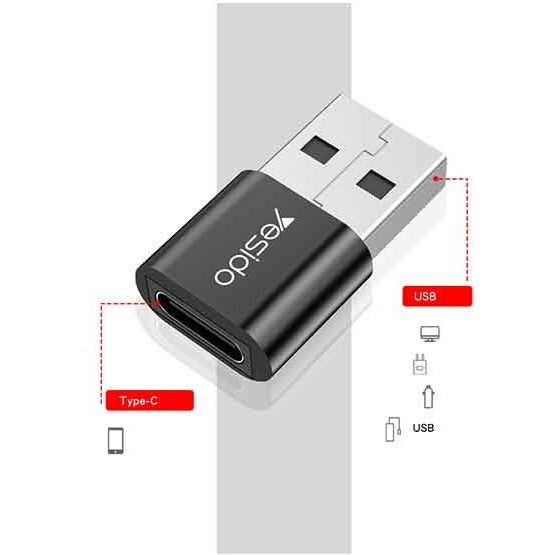 مبدل یسیدو مدل GS09 Type-C به USB