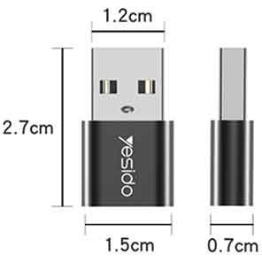 مبدل یسیدو مدل GS09 Type-C به USB