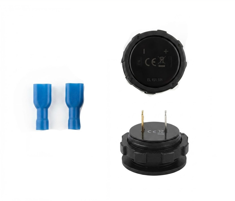 ولتمتر خودرویی روپنلی DC گرد 12V-24V