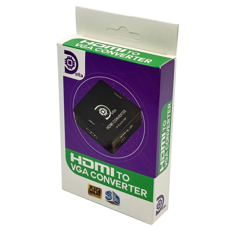 مبدل HDMI به VGA دلتا مدل 4K