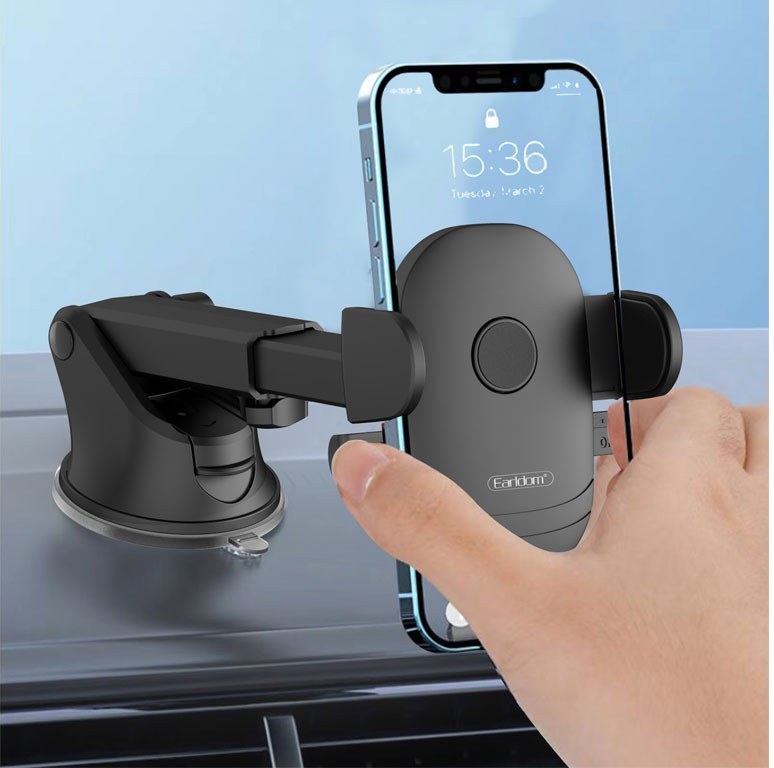 پایه نگهدارنده گوشی ارلدام مدل EH145 با چرخش 360 درجه