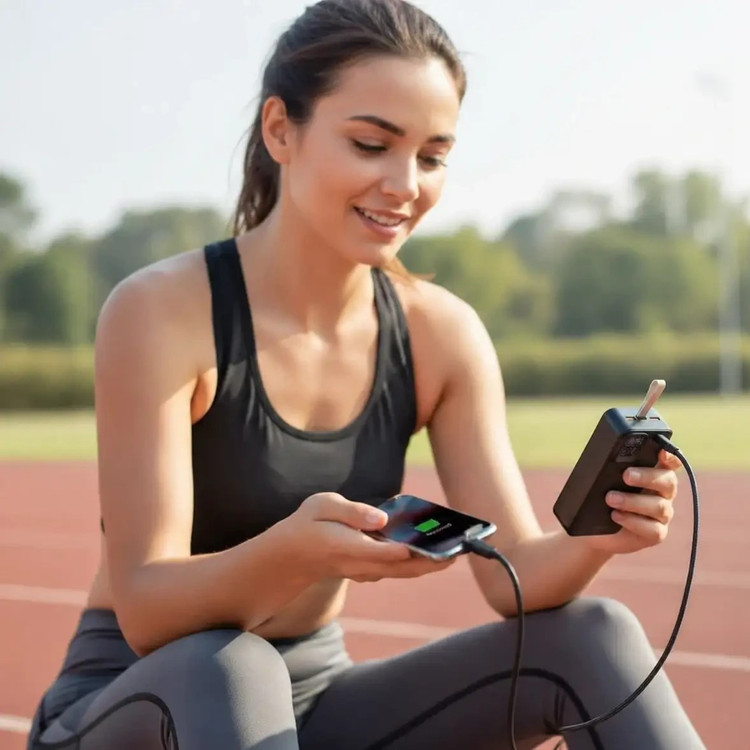 پاوربانک اوآک مدل PO302PD ظرفیت 30 هزار میلیآمپر فست شارژ
