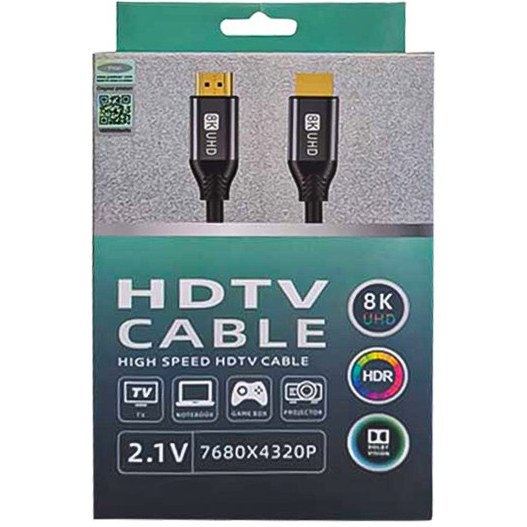 کابل HDMI 8K 2.1V طول 1.5متر
