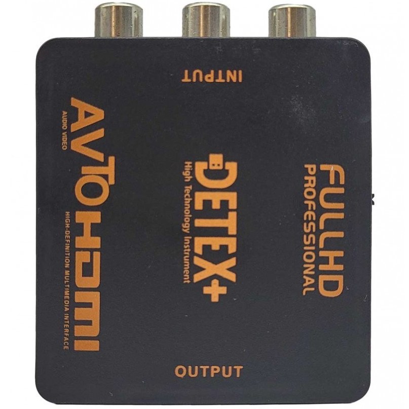 مبدل Av به HDMI مدل دیتکس پلاس DETEX+