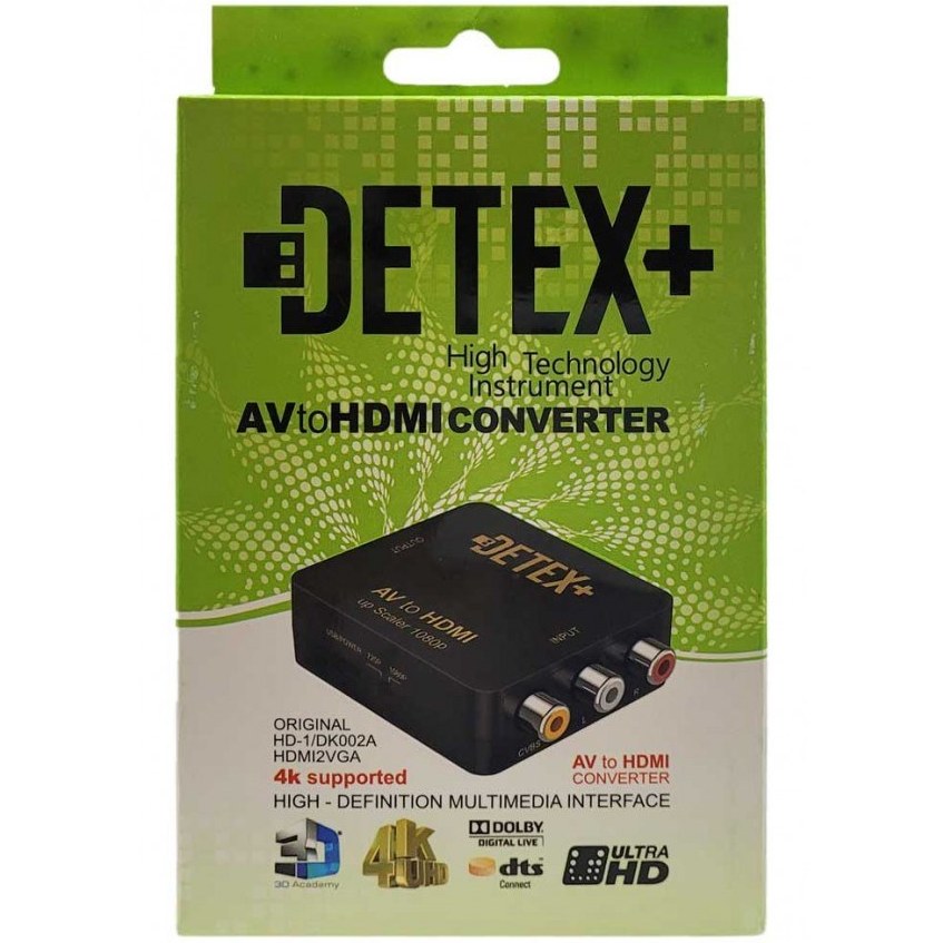 مبدل Av به HDMI مدل دیتکس پلاس DETEX+
