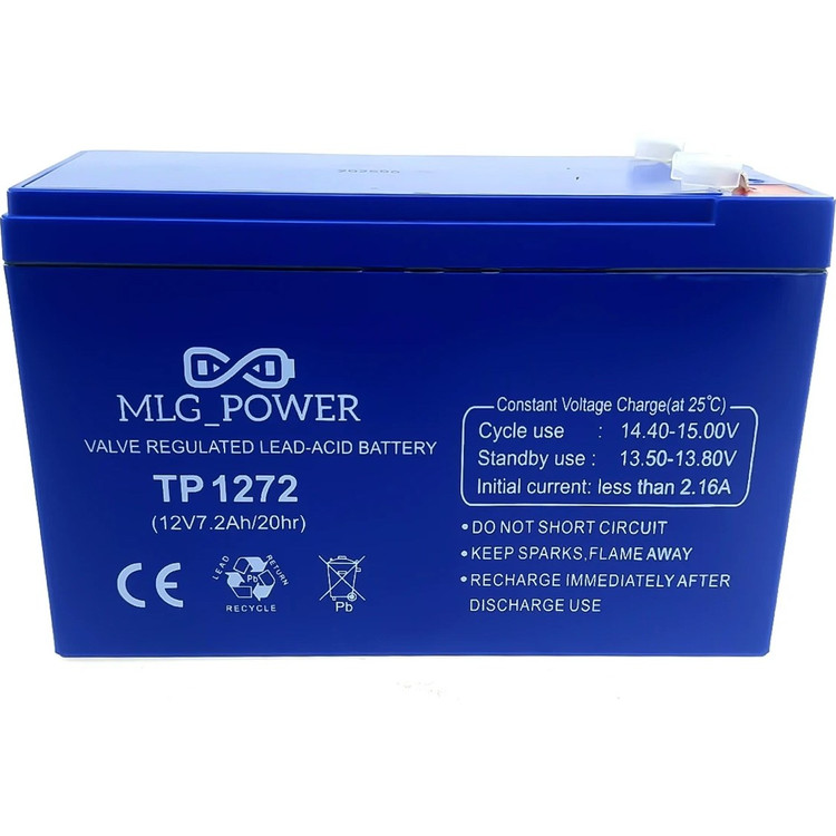 باتری خشک 12 ولت 7.2 آمپر ساعت MLG POWER