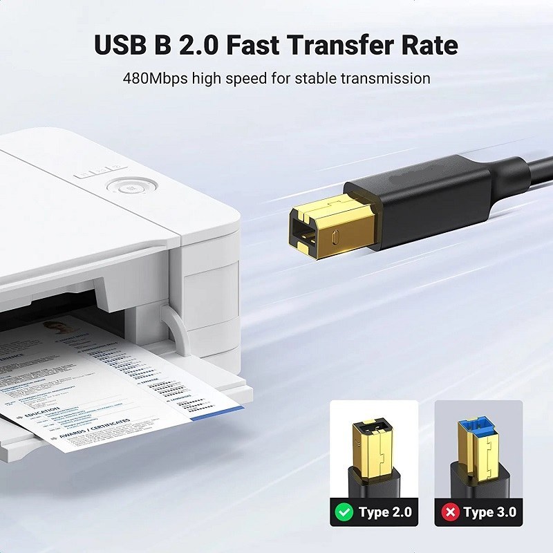 کابل usb پرینتر 3 متری