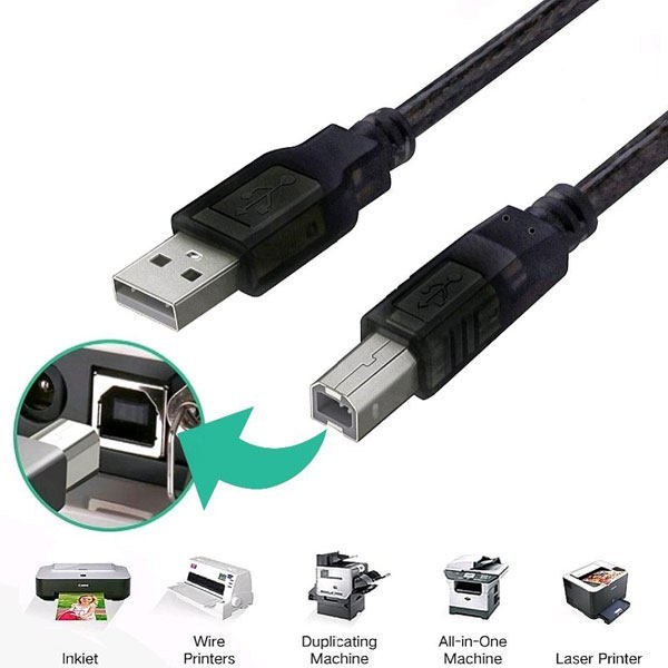 کابل USB پرینتر 5 متری