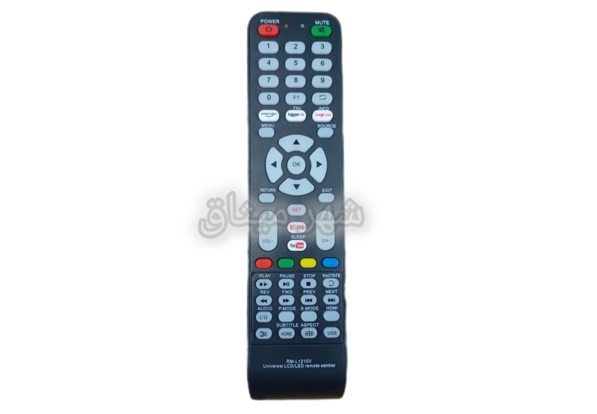 کنترل همه کاره تلویزیون LCD مدل 1210