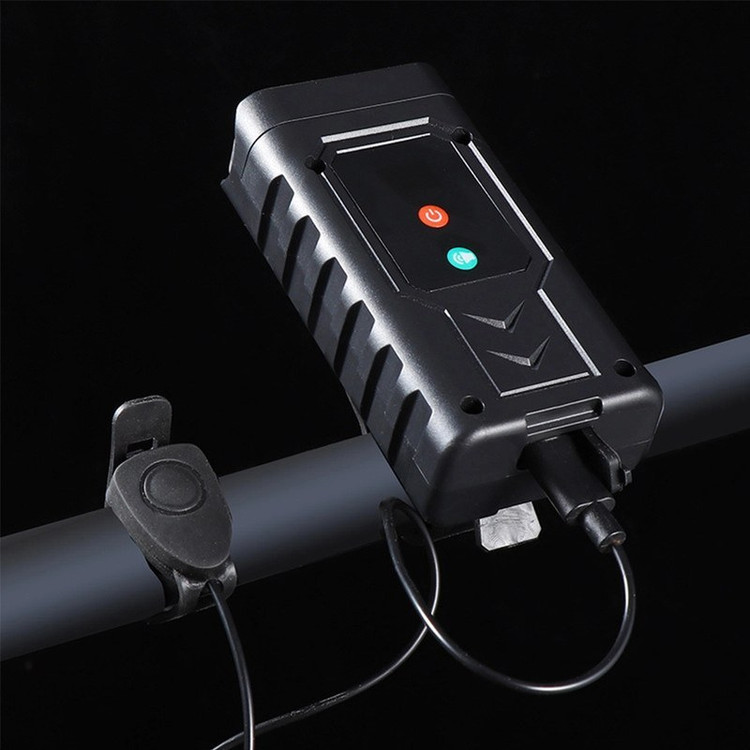 چراغ جلوی دوچرخه دیجیتال مدل HY-7518 قابل شارژ USB