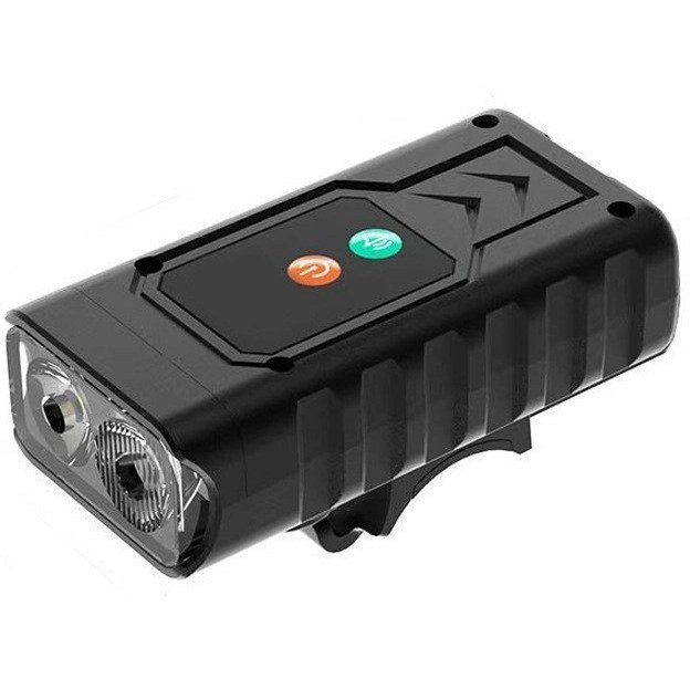 چراغ جلوی دوچرخه دیجیتال مدل HY-7518 قابل شارژ USB