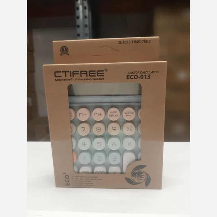 ماشین حساب فانتزی CTIFREE مدل ECO-013