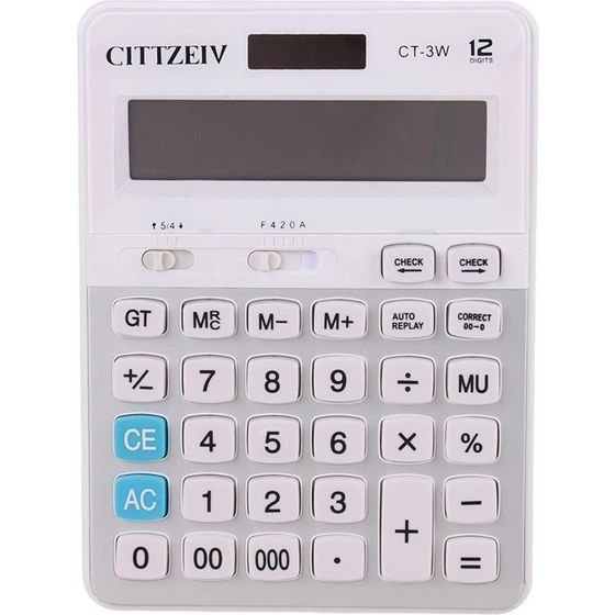 ماشین حساب سیتی زیو مدل CT-3W