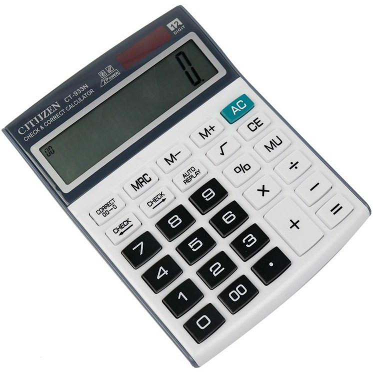 ماشین حساب سیتیزن CJTJJZEN CT-933N