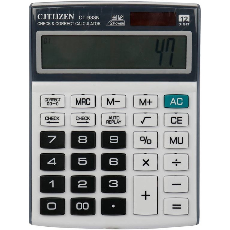 ماشین حساب سیتیزن CJTJJZEN CT-933N