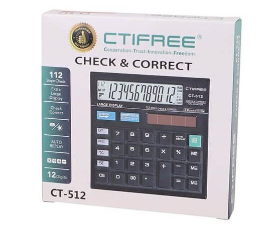 ماشین حساب سیتیزن مدل CT512