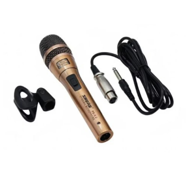 میکروفون دستی شور مدل pg-8.2 با درگاه اتصال xlr و جک 6.3