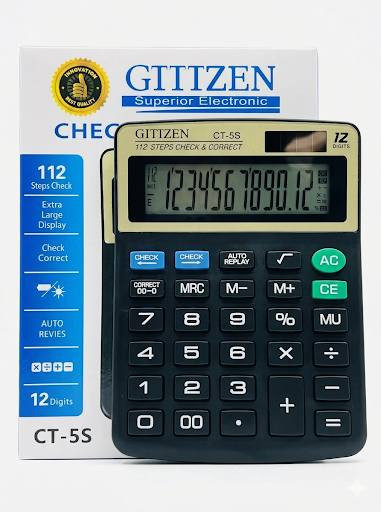 ماشین حساب مدل CT-5s سیتیزن