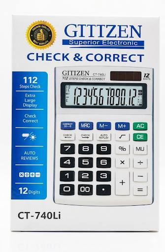 ماشین حساب سیتیژن مدل CT-740Li