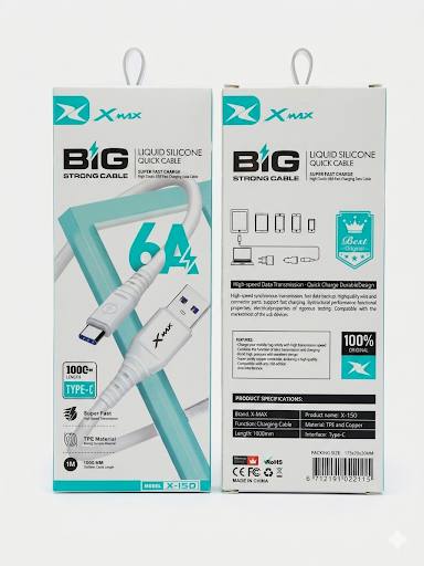 کابل شارژر تایپ سی (ایکس مکس) XMAX مدل X150
