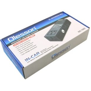 اینورتر خودرویی 200 وات 12/24VDC به 220VAC مدل 1665 مارک Olesson
