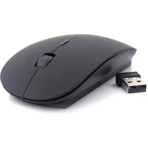 موس بی سیم طرح اپل (دانگلی_بلوتوثی) با کیفیت مشکی