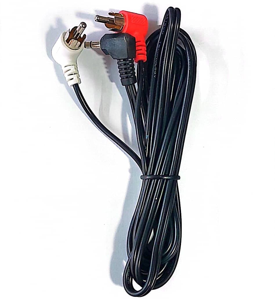 کابل 2 به 1 دیتکس(تبدیل جک 3.5 میلی متری به RCA) طول 1.5 متر
