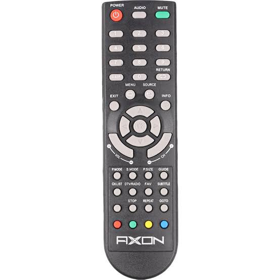 کنترل تلویزیون اکسون Axon مدل 440