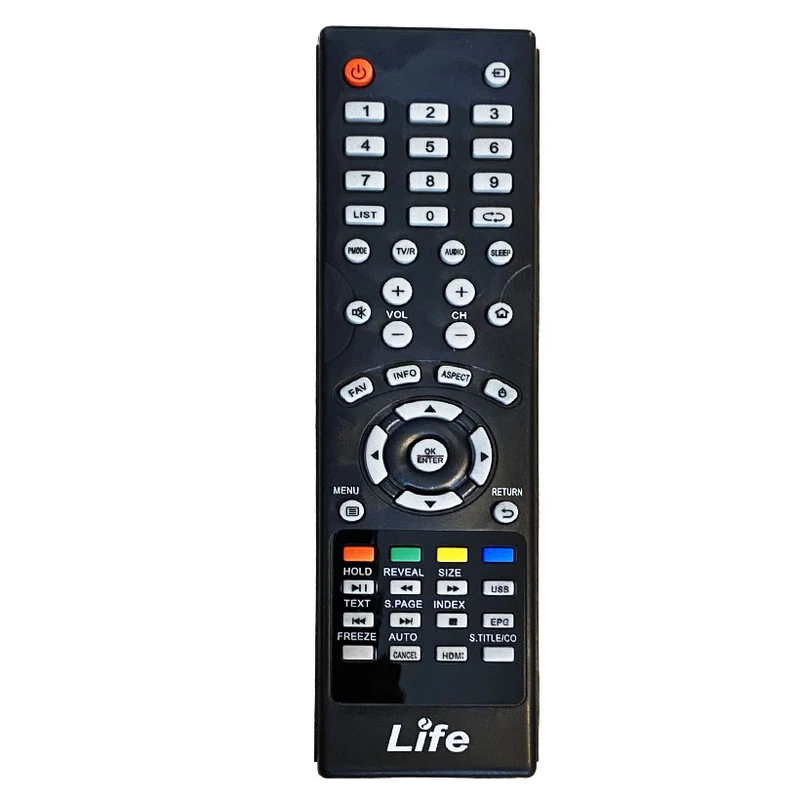 ریموت کنترل تلویزیون لایف LIFE