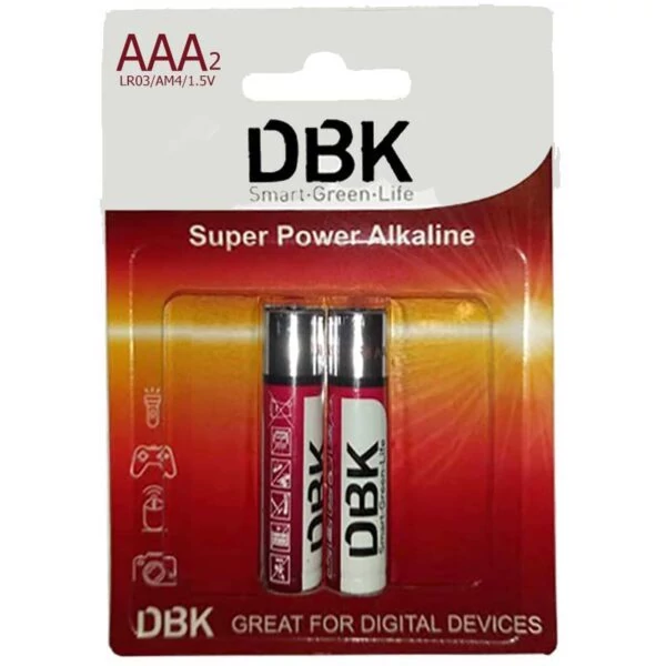 باتری نیم قلمی آلکالاین DBK سوپر