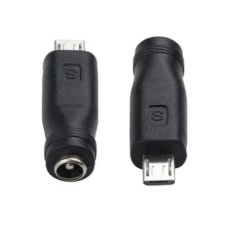 تبدیل جک آداپتور 5.5mm به micro USB (5عددی)